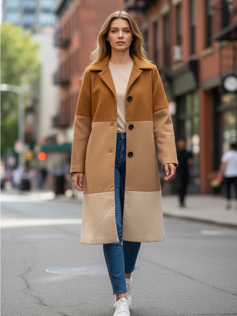 Fashion Nova “Pardon My French” Faux Fur Trim Coat - Picture 2 of 13